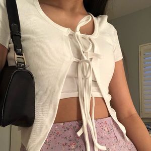 tie front top💕